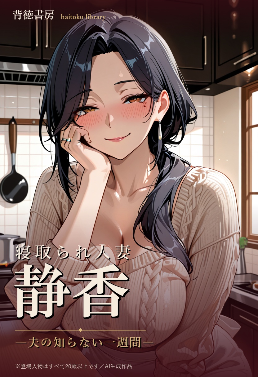 人妻司書の背徳カレンダー 〜夫の出張中、夫の先輩に毎日抱かれた七日間〜 静香（32） 表紙
